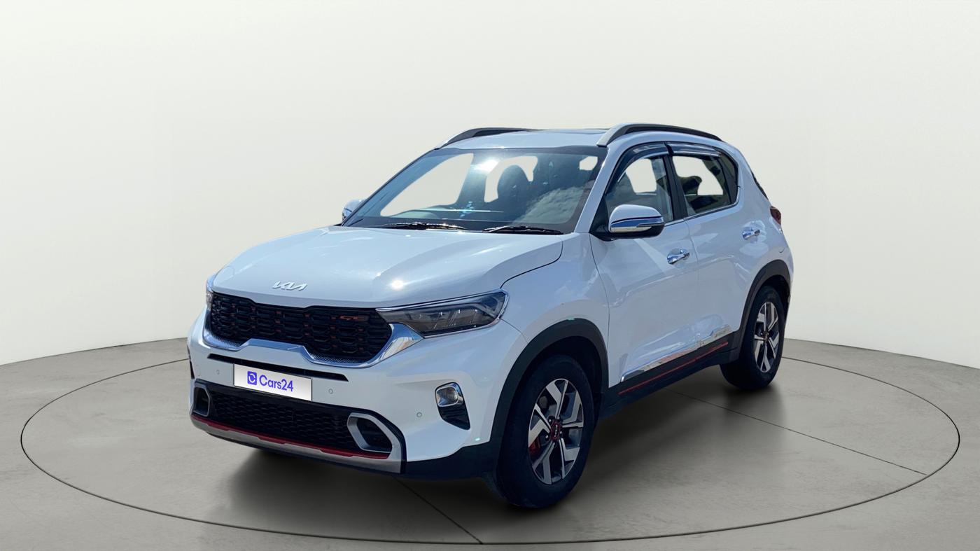 2022 KIA SONET GTX PLUS 1.5 AT, Diesel, Automatic, 35,256 km, Left Front Diagonal