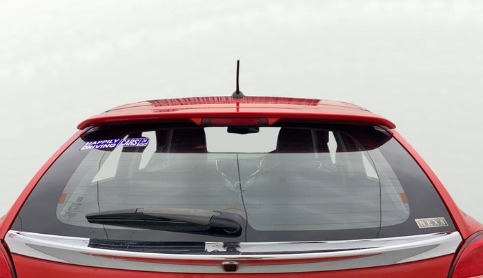 2017 Maruti Baleno ZETA CVT PETROL 1.2, Petrol, Automatic, 39,401 km, Rear Windshield