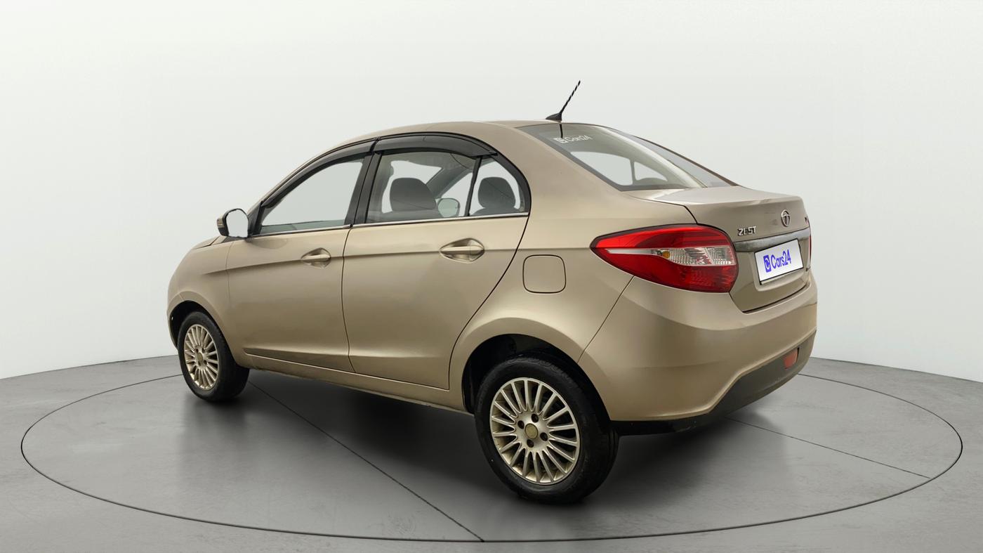 2014 Tata Zest XM PETROL, Petrol, Manual, 75,967 km, Left Back Diagonal