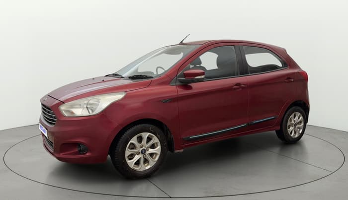 2017 Ford New Figo TITANIUM 1.2 PETROL MT, Petrol, Manual, 78,412 km, Left Front Diagonal