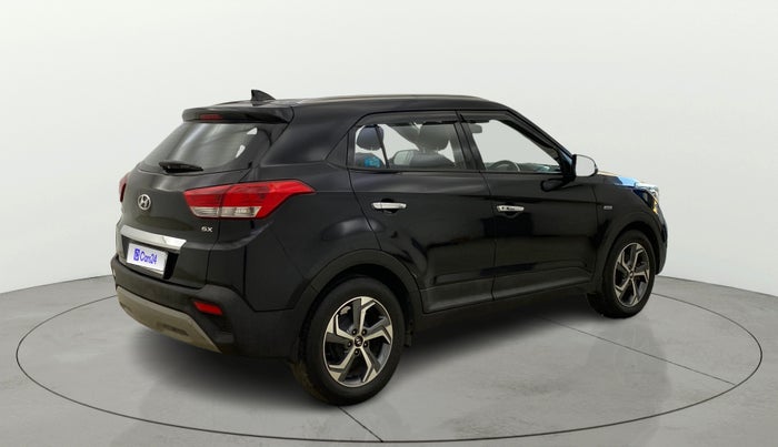 2018 Hyundai Creta SX AT 1.6 PETROL, Petrol, Automatic, 37,317 km, Right Back Diagonal