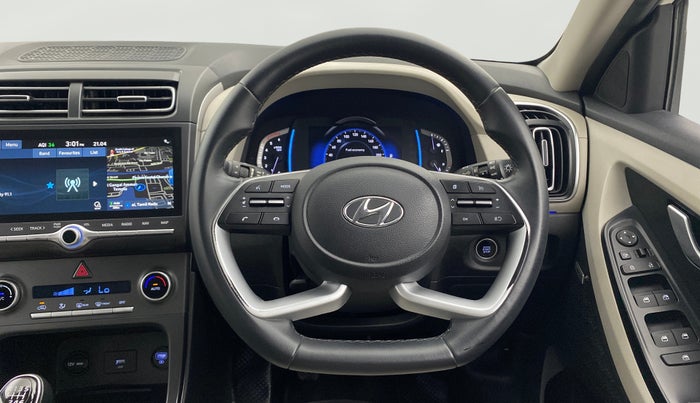2020 Hyundai Creta SX (O) 1.5 DIESEL, Diesel, Manual, 60,452 km, Steering Wheel Close Up