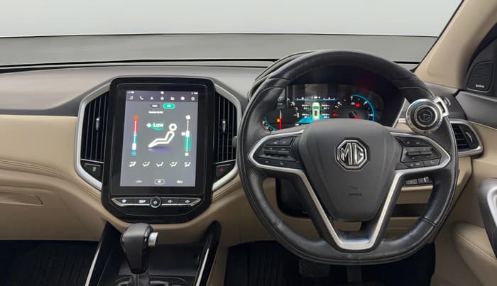 2021 MG HECTOR SHARP 1.5 PETROL CVT, Petrol, Automatic, 44,428 km, Steering Wheel Close Up
