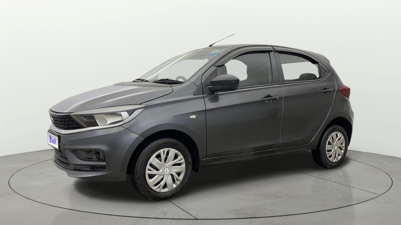 2022 Tata Tiago XM CNG, CNG, Manual, 90,117 km, Left Front Diagonal