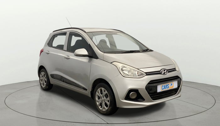 2016 Hyundai Grand i10 SPORTZ 1.2 KAPPA VTVT, Petrol, Manual, 63,008 km, Right Front Diagonal