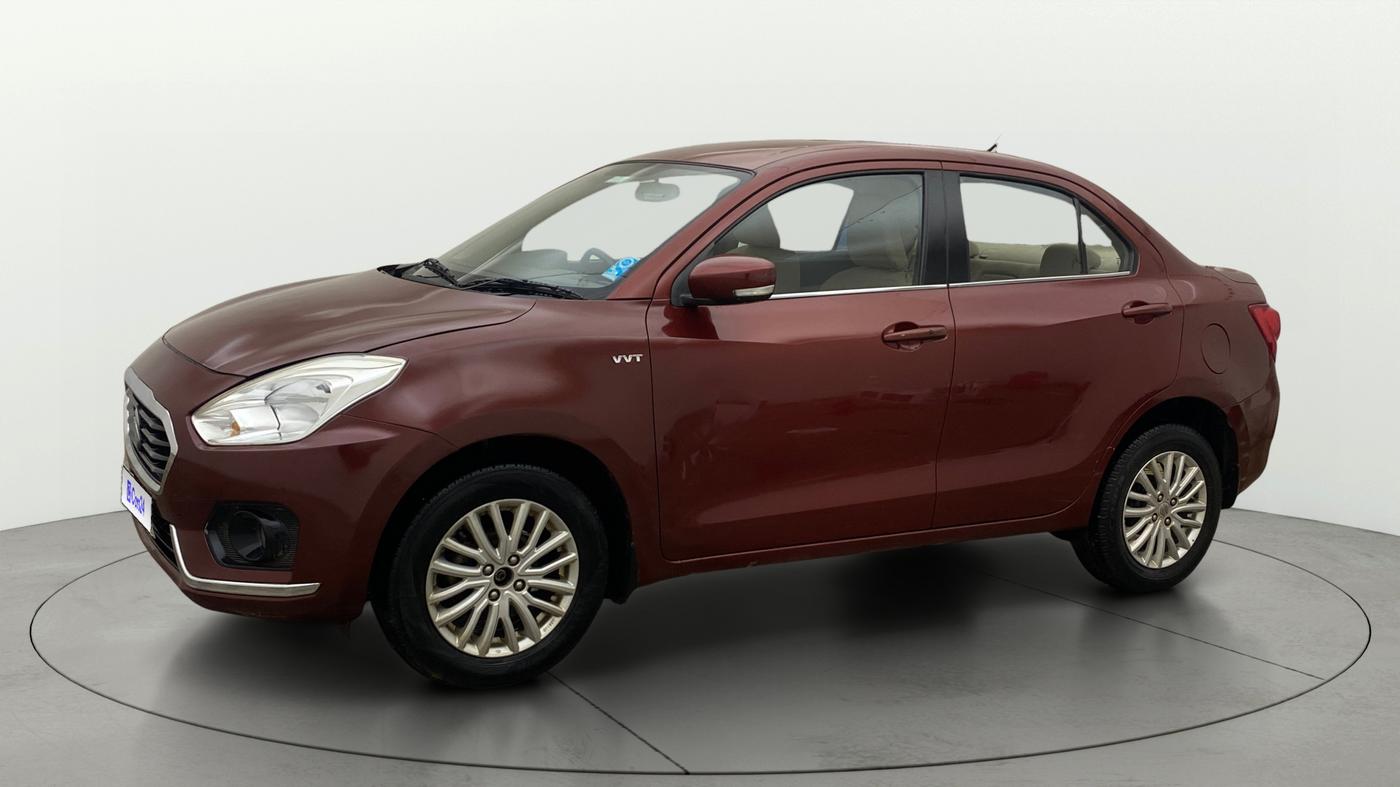 2017 Maruti Dzire ZXI AMT, Petrol, Automatic, 55,772 km, Left Front Diagonal