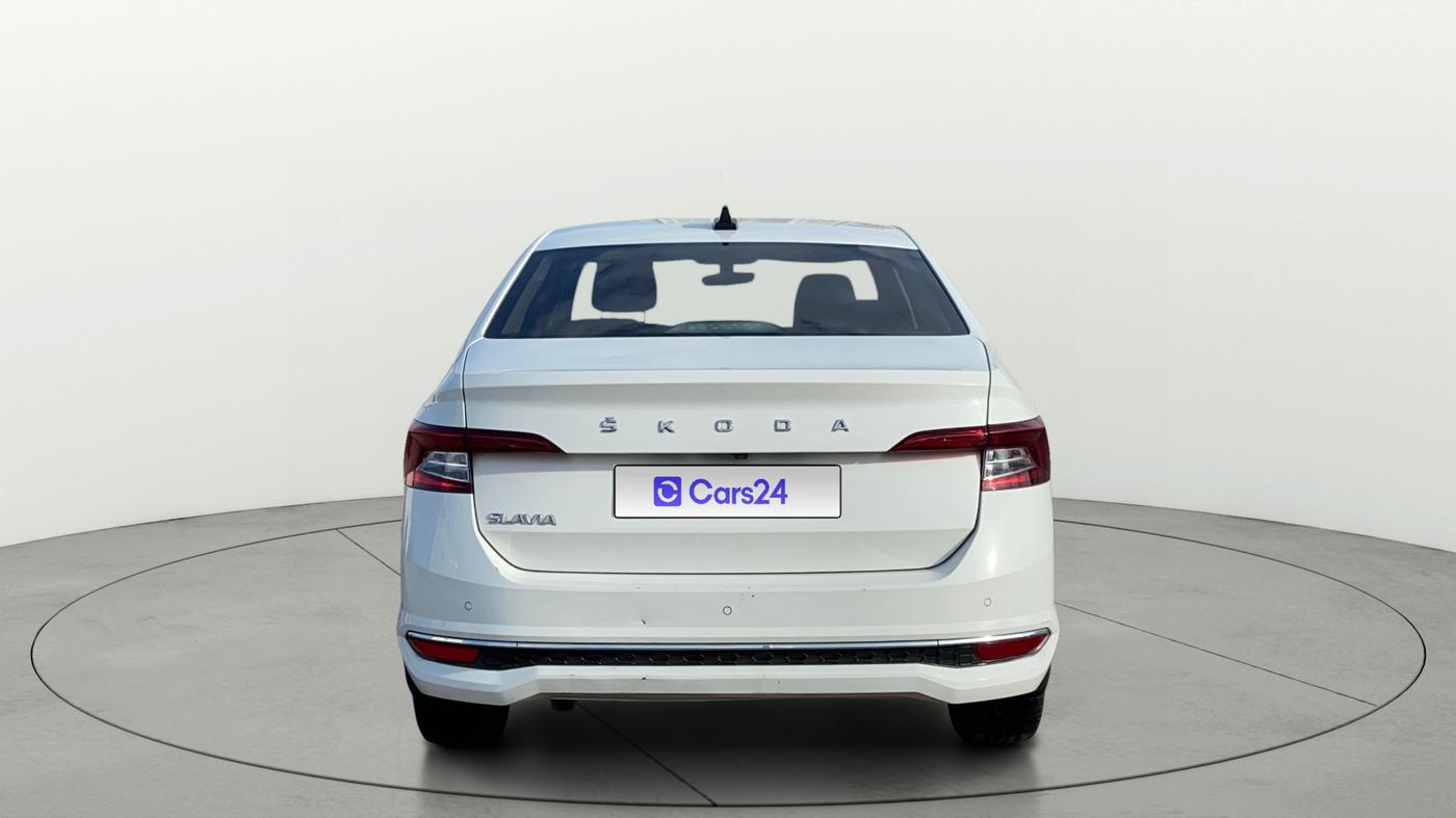 2023 Skoda SLAVIA STYLE 1.0L TSI AT, Petrol, Automatic, 40,673 km, Back/Rear