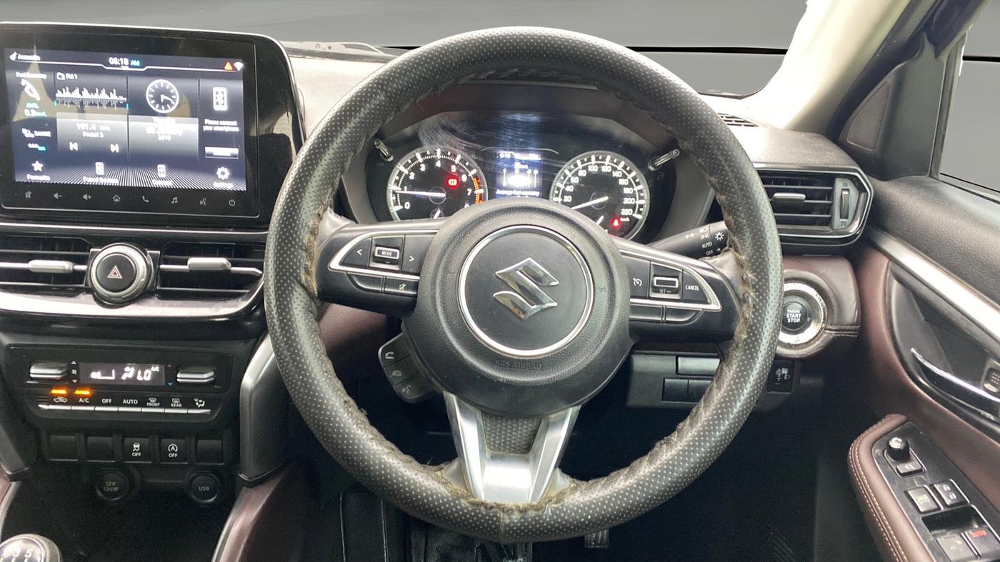 2022 Maruti Grand Vitara ALPHA SMART HYBRID, Petrol, Manual, 66,751 km, Steering Wheel Close Up