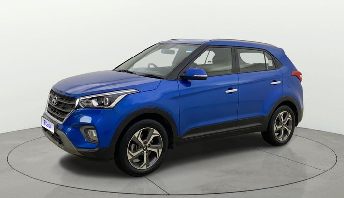 2019 Hyundai Creta SX AT 1.6 PETROL, Petrol, Automatic, 34,359 km, Left Front Diagonal