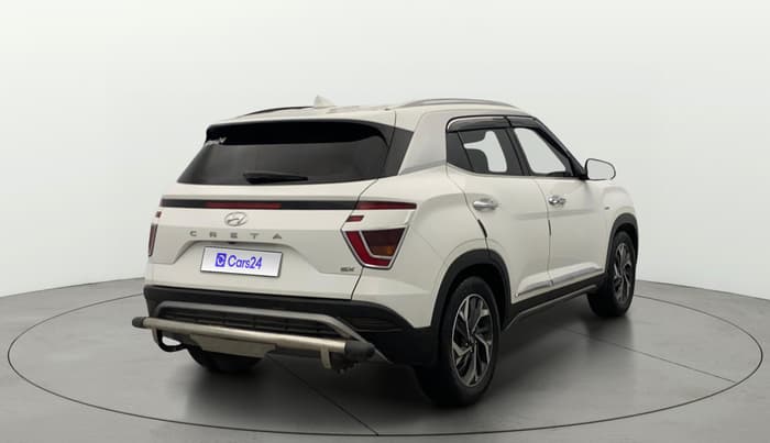 2021 Hyundai Creta SX (O) AT 1.5 DIESEL, Diesel, Automatic, 75,357 km, Right Back Diagonal