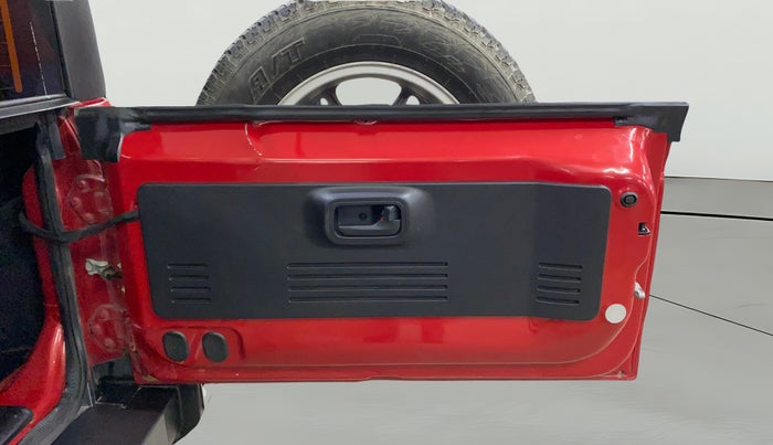 2022 Mahindra Thar LX HT PETROL 4WD MT, Petrol, Manual, 14,974 km, Boot Door Open