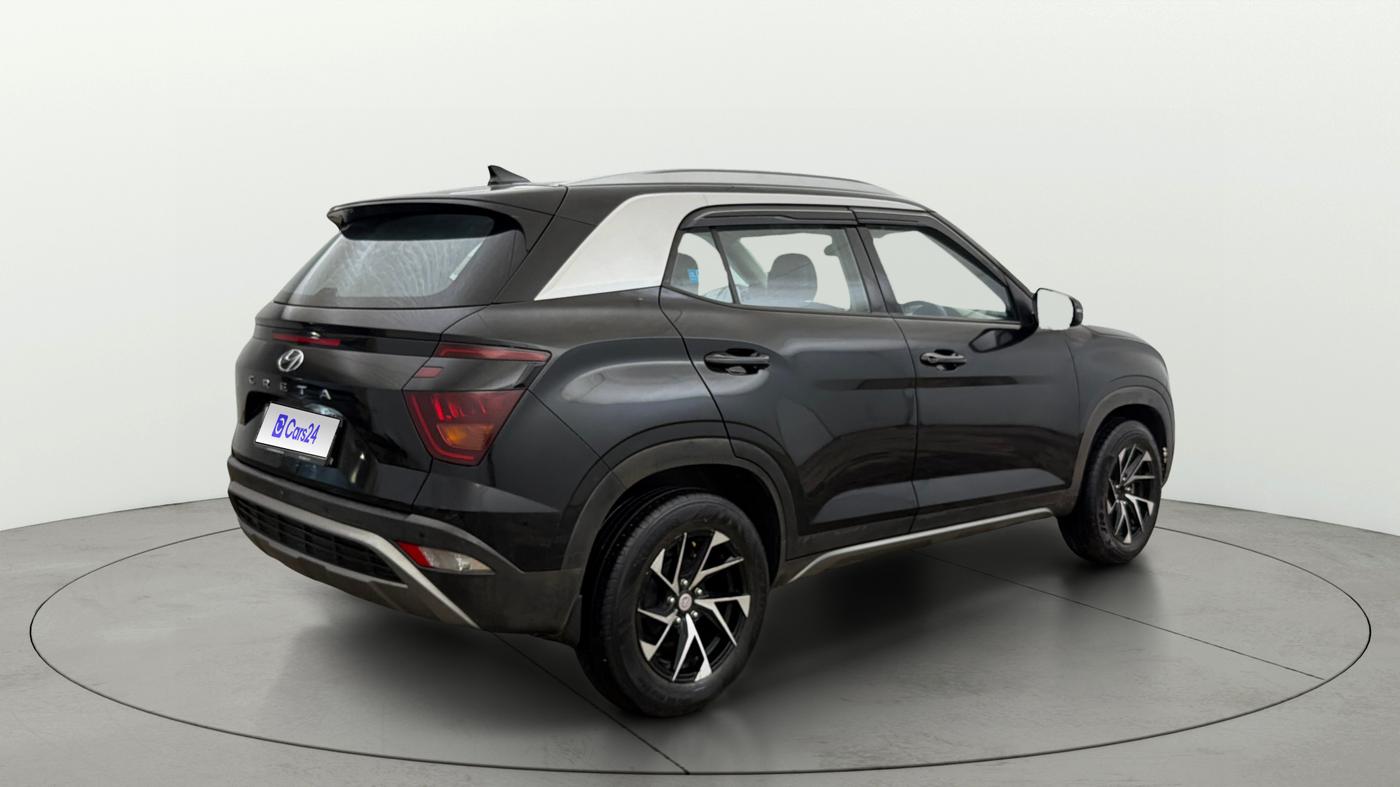 2021 Hyundai Creta EX 1.5 PETROL, Petrol, Manual, 51,236 km, Right Back Diagonal