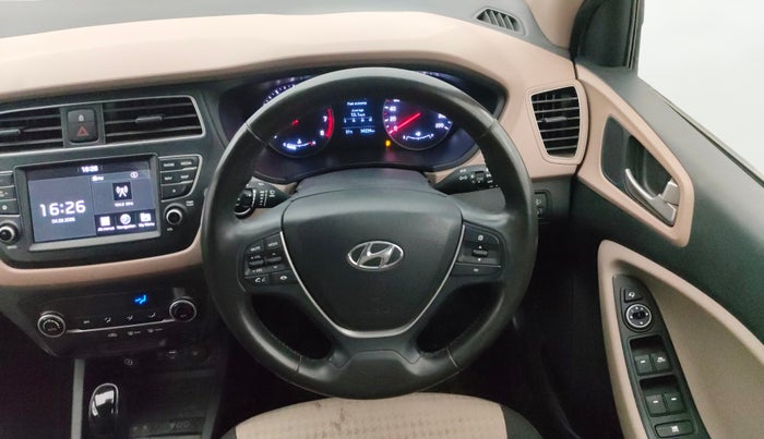 2019 Hyundai Elite i20 ASTA (O) CVT, Petrol, Automatic, 34,197 km, Steering Wheel Close Up