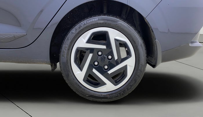 2024 Hyundai AURA S 1.2, Petrol, Manual, 2,413 km, Left Rear Wheel