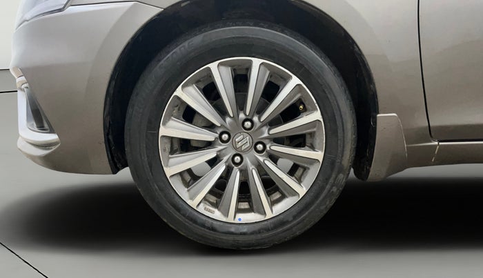 2019 Maruti Ciaz ALPHA  AT 1.5 SHVS PETROL, Petrol, Automatic, 46,908 km, Left Front Wheel