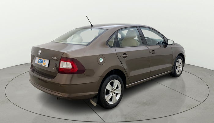 2020 Skoda Rapid AMBITION AT TSI, Petrol, Automatic, 65,460 km, Right Back Diagonal