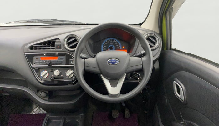 2018 Datsun Redi Go T(O) 1.0 AMT, Petrol, Automatic, 20,918 km, Steering Wheel Close Up