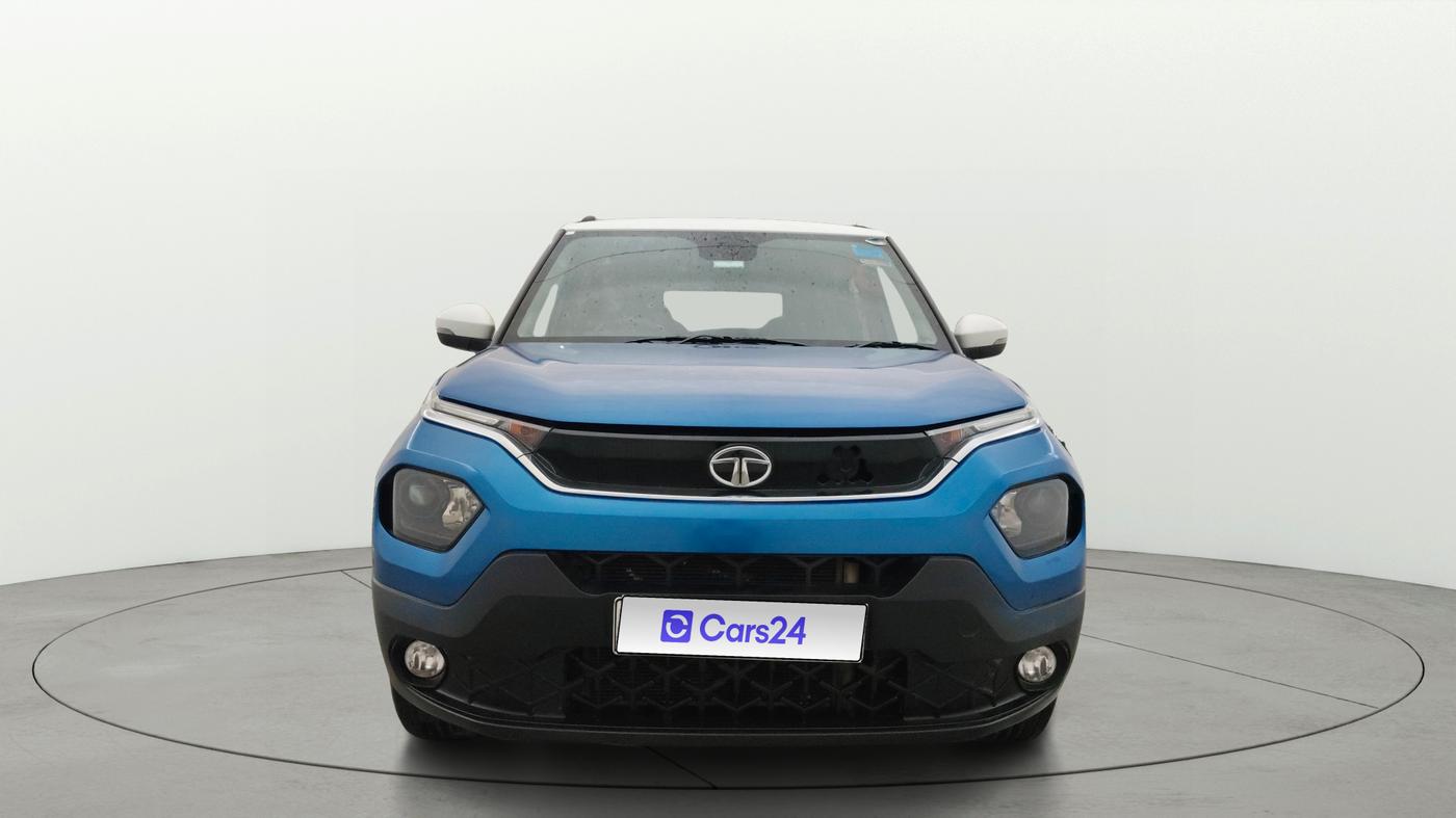 2021 Tata PUNCH CREATIVE AMT 1.2 RTN DUAL TONE, Petrol, Automatic, 19,571 km, Front
