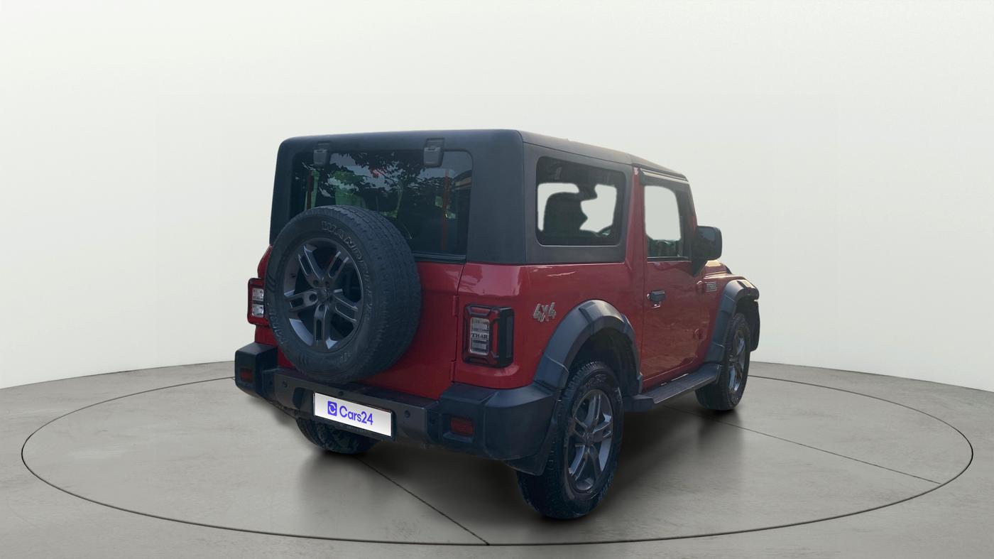 2022 Mahindra Thar LX HT PETROL 4WD MT, Petrol, Manual, 55,340 km, Right Back Diagonal