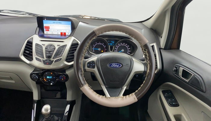 2017 Ford Ecosport TITANIUM 1.5L PETROL, Petrol, Manual, 11,368 km, Steering Wheel Close Up