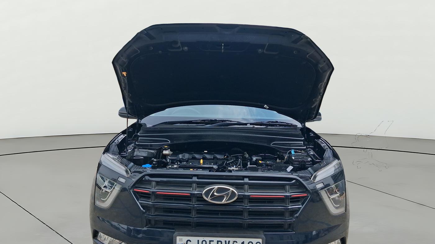 2023 Hyundai Creta S PLUS KNIGHT 1.5 PETROL, Petrol, Manual, 66,251 km, Open Bonet