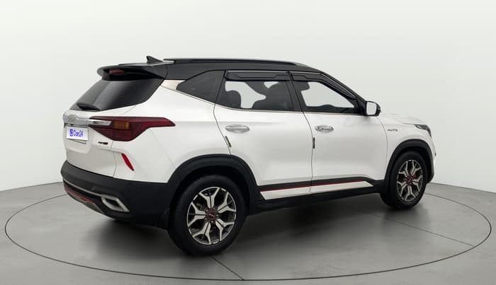 2021 KIA SELTOS GTX PLUS 1.5 DIESEL AT DUAL TONE, Diesel, Automatic, 82,267 km, Right Back Diagonal