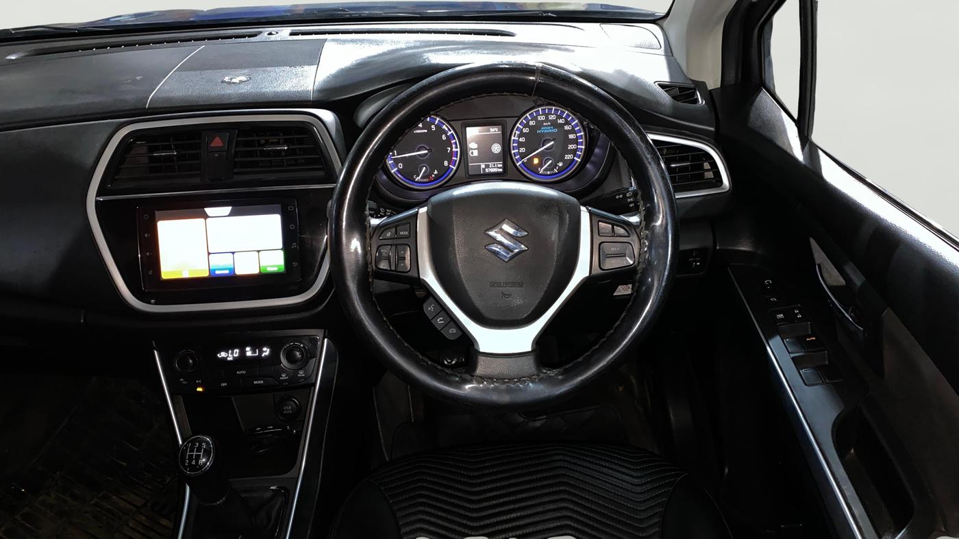 2022 Maruti S Cross ZETA 1.5, Petrol, Manual, 57,884 km, Steering Wheel Close Up