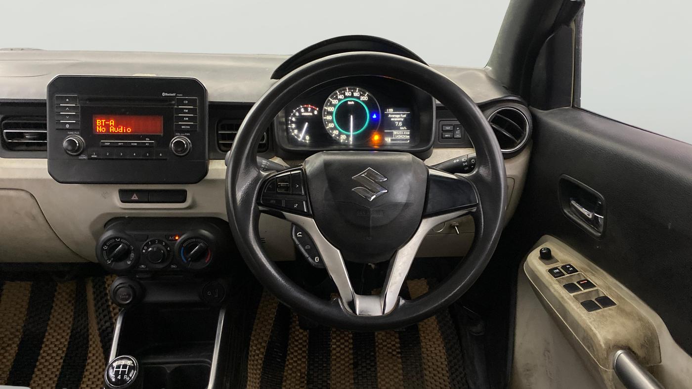 2022 Maruti IGNIS DELTA 1.2, Petrol, Manual, 1,43,491 km, Steering Wheel Close Up