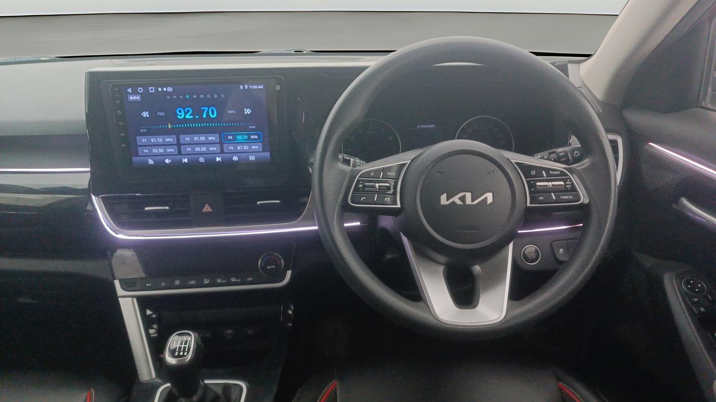 2022 KIA SELTOS HTK PLUS 1.5 IMT, Petrol, Manual, 74,054 km, Steering Wheel Close Up