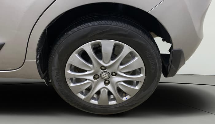 2017 Maruti Baleno ZETA CVT PETROL 1.2, Petrol, Automatic, 93,016 km, Left Rear Wheel