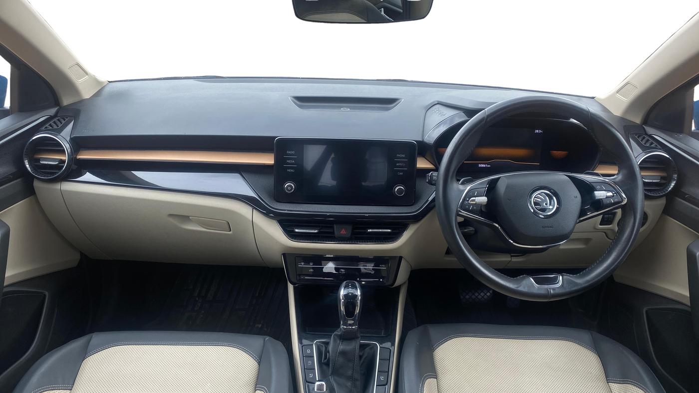 2022 Skoda SLAVIA STYLE 1.5L TSI DSG, Petrol, Automatic, 50,827 km, Dashboard