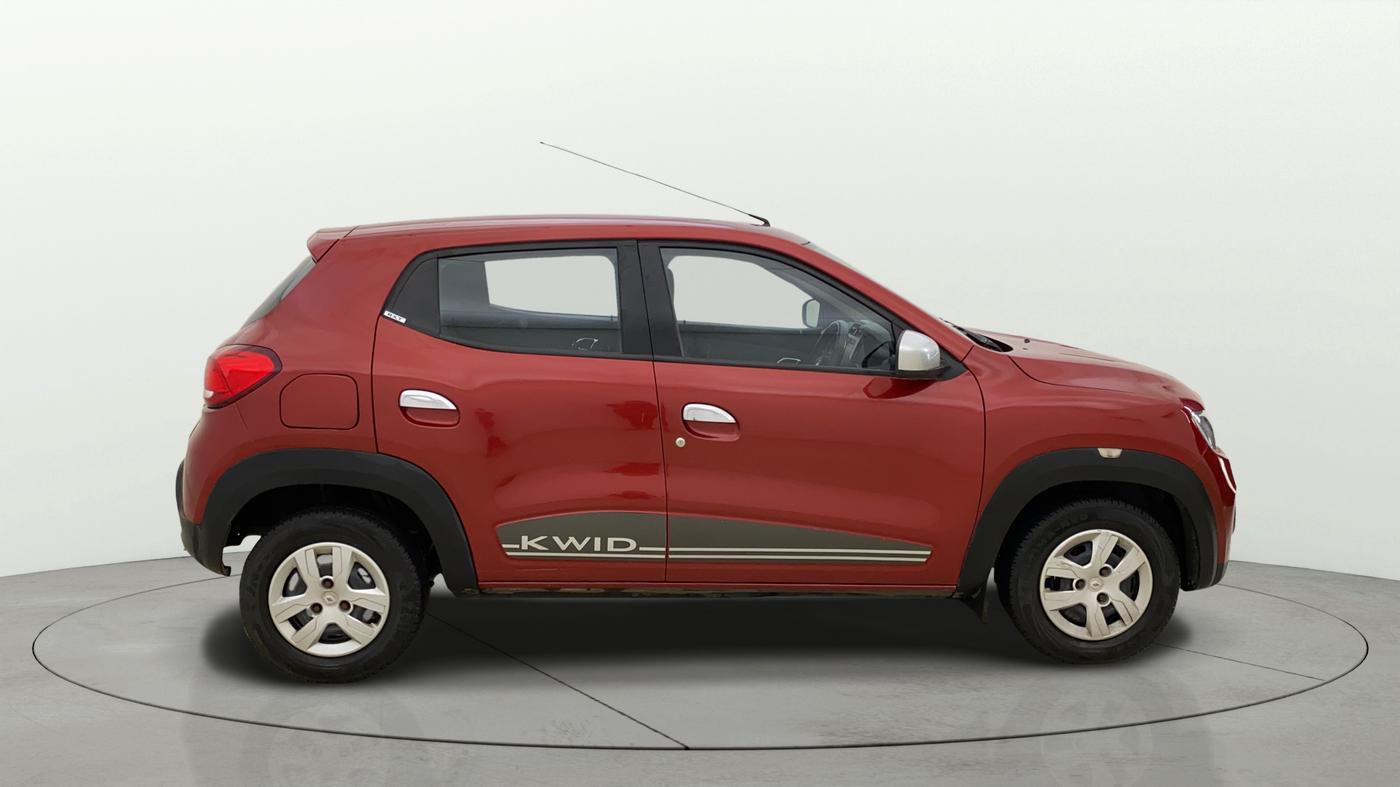 2018 Renault Kwid RXT 1.0 AMT (O), Petrol, Automatic, 43,281 km, Right Side View