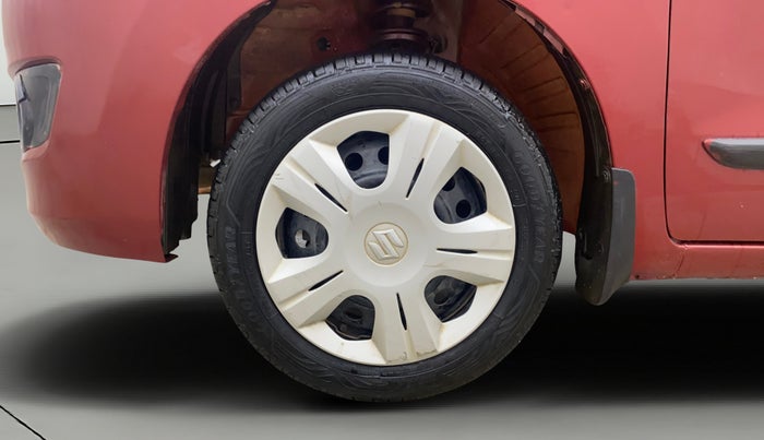 2015 Maruti Wagon R 1.0 VXI, Petrol, Manual, 81,636 km, Left Front Wheel