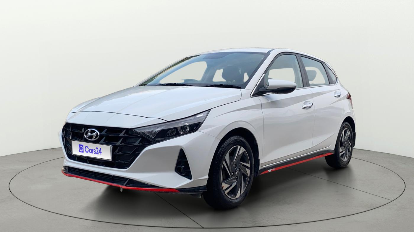 2021 Hyundai NEW I20 ASTA (O) 1.2 MT, Petrol, Manual, 51,818 km, Left Front Diagonal