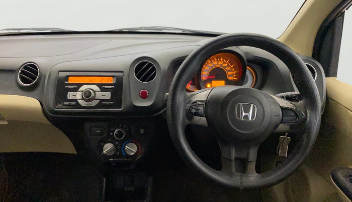 2014 Honda Brio S MT, Petrol, Manual, 70,678 km, Steering Wheel Close Up