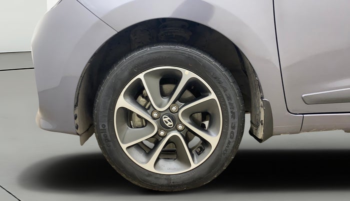 2017 Hyundai Grand i10 SPORTZ (O) AT 1.2 KAPPA VTVT, Petrol, Automatic, 31,331 km, Left Front Wheel