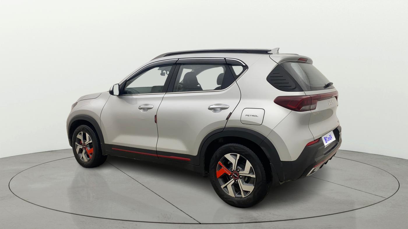 2023 KIA SONET GTX PLUS 1.0 IMT, Petrol, Manual, 22,505 km, Left Back Diagonal