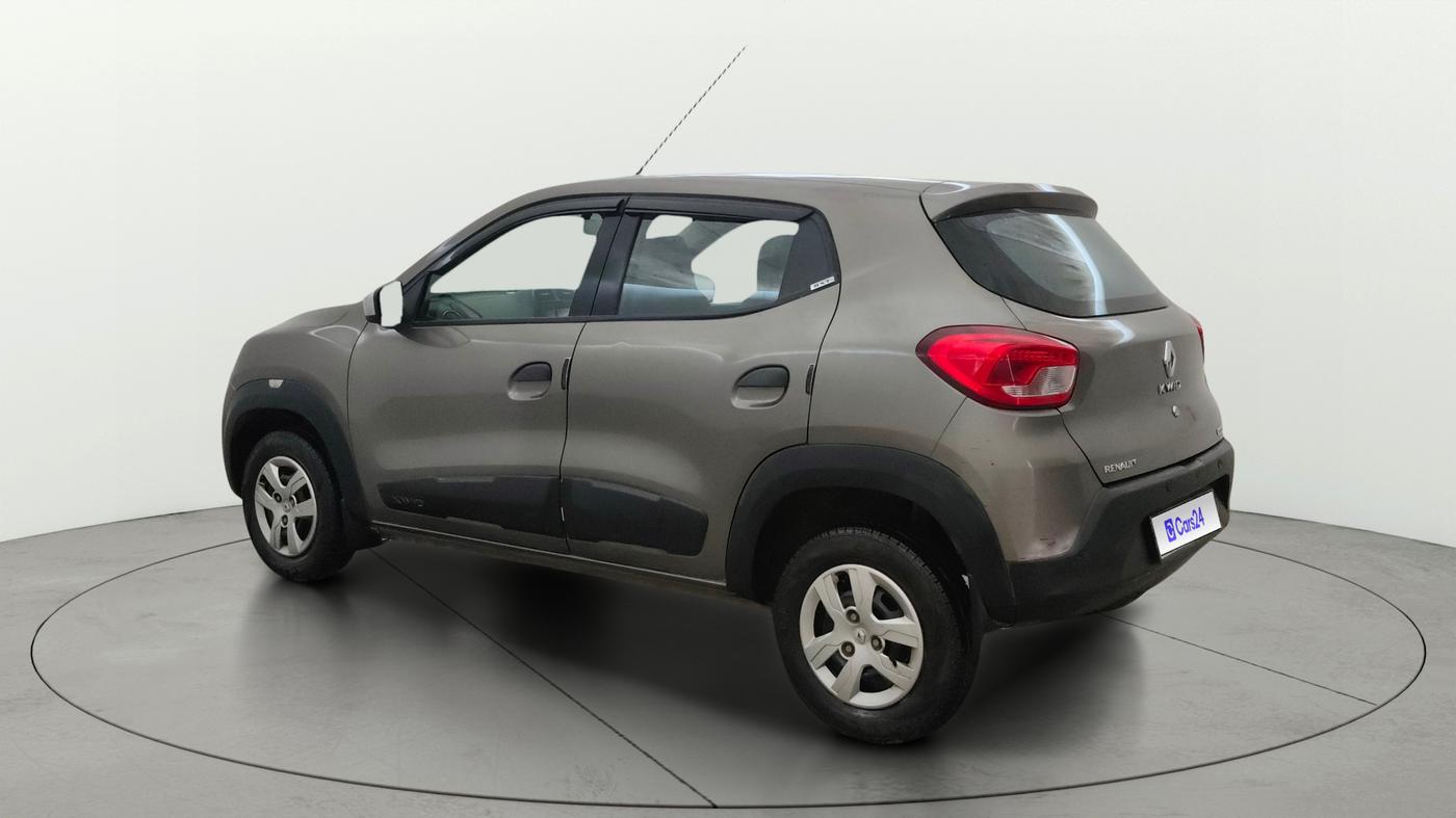 2017 Renault Kwid RXT 1.0 AMT (O), Petrol, Automatic, 18,002 km, Left Back Diagonal