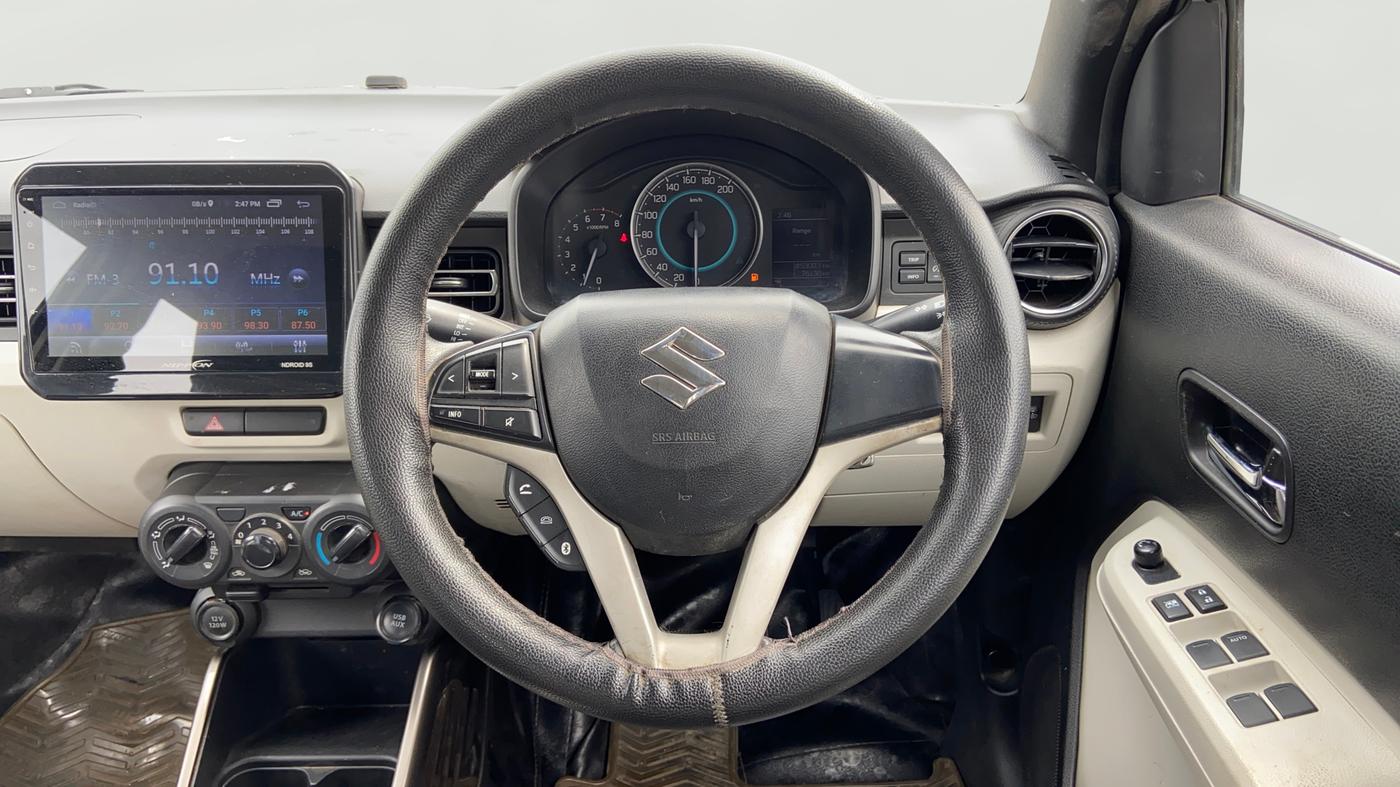 2017 Maruti IGNIS DELTA 1.2, Petrol, Manual, 76,129 km, Steering Wheel Close Up