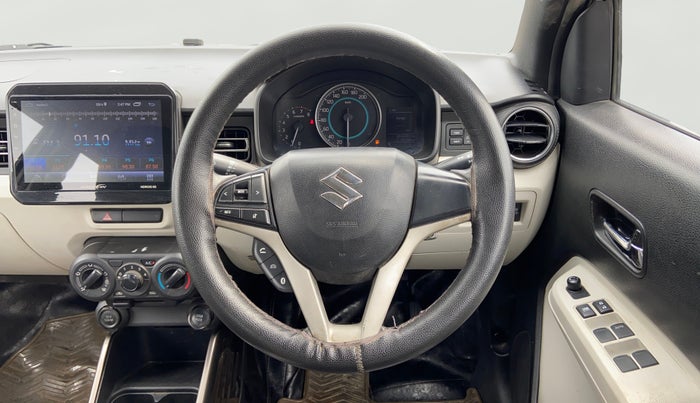 2017 Maruti IGNIS DELTA 1.2, Petrol, Manual, 76,129 km, Steering Wheel Close Up