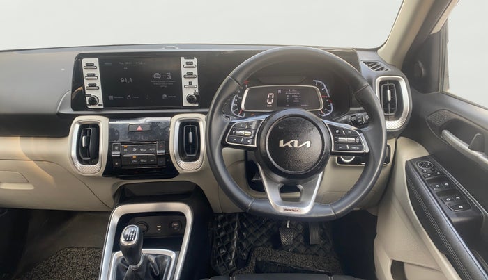 2022 KIA SONET HTX 1.0 IMT, Petrol, Manual, 23,334 km, Air Conditioner