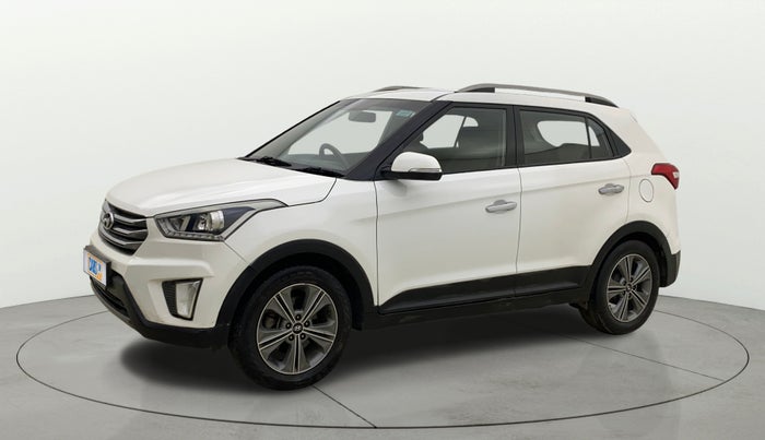 2017 Hyundai Creta SX PLUS AT 1.6 PETROL, CNG, Automatic, 1,17,634 km, Left Front Diagonal