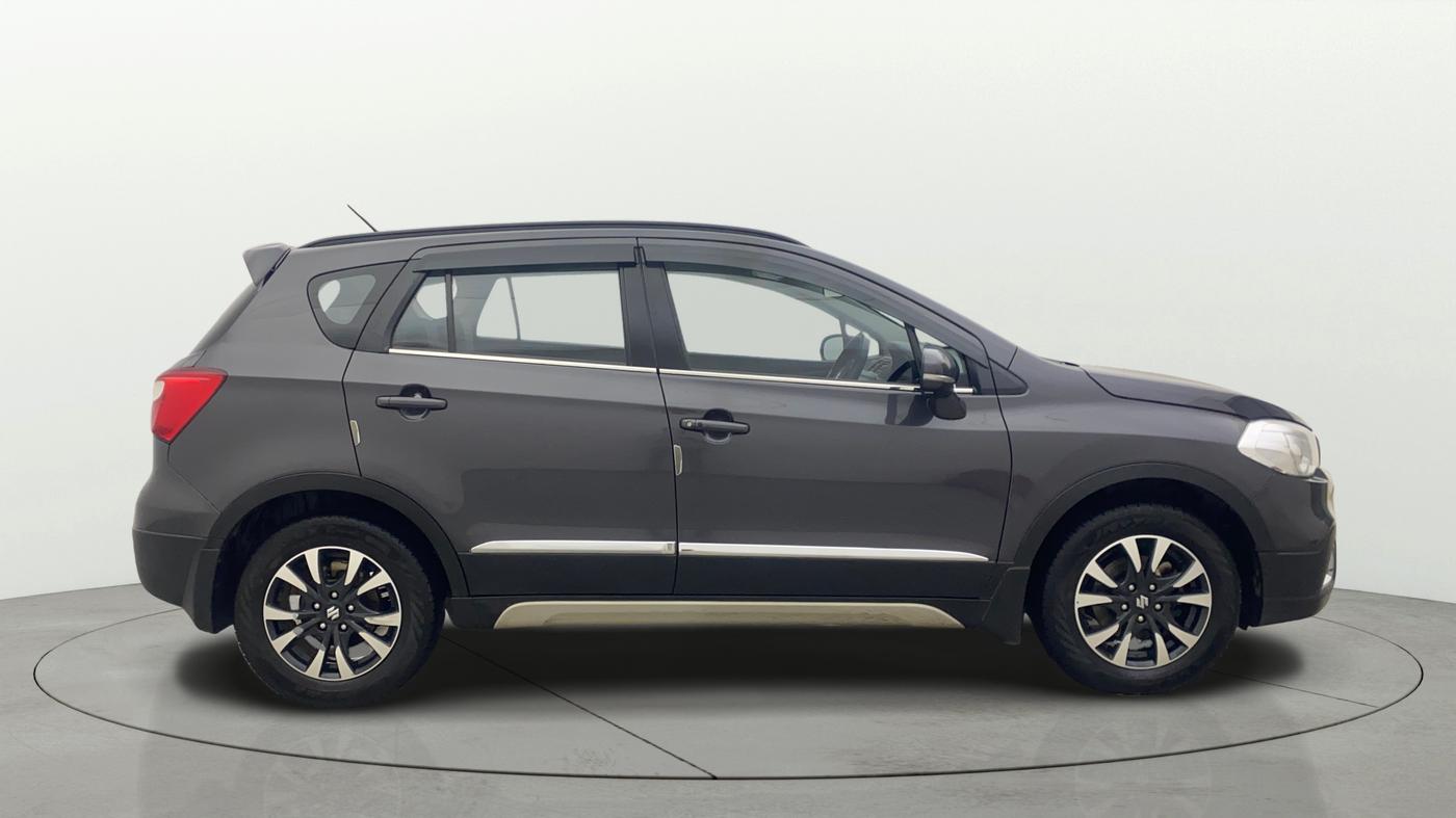 2021 Maruti S Cross ZETA AT 1.5, Petrol, Automatic, 88,075 km, Right Side View