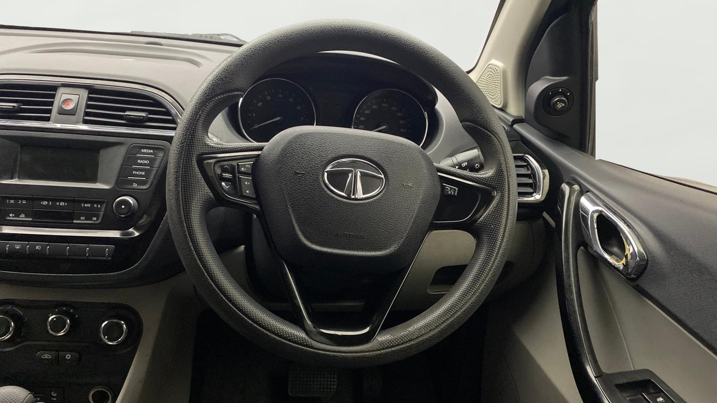 2019 Tata Tiago XZA PETROL, Petrol, Automatic, 81,475 km, Steering Wheel Close Up