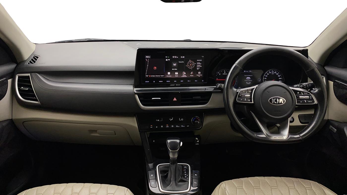 2020 KIA SELTOS HTX PLUS AT1.5 DIESEL, Diesel, Automatic, 1,31,310 km, Dashboard
