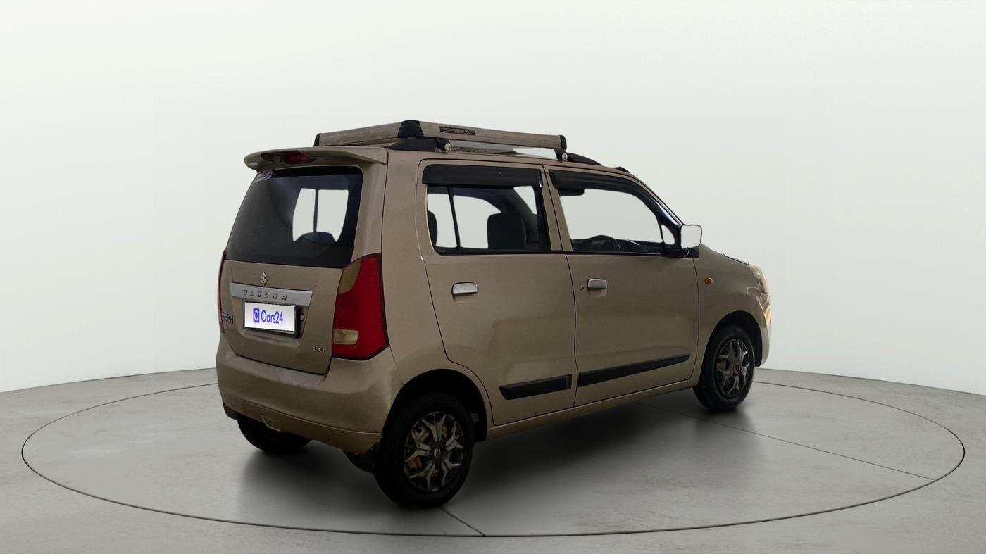 2013 Maruti Wagon R 1.0 LXI CNG, CNG, Manual, 72,871 km, Right Back Diagonal