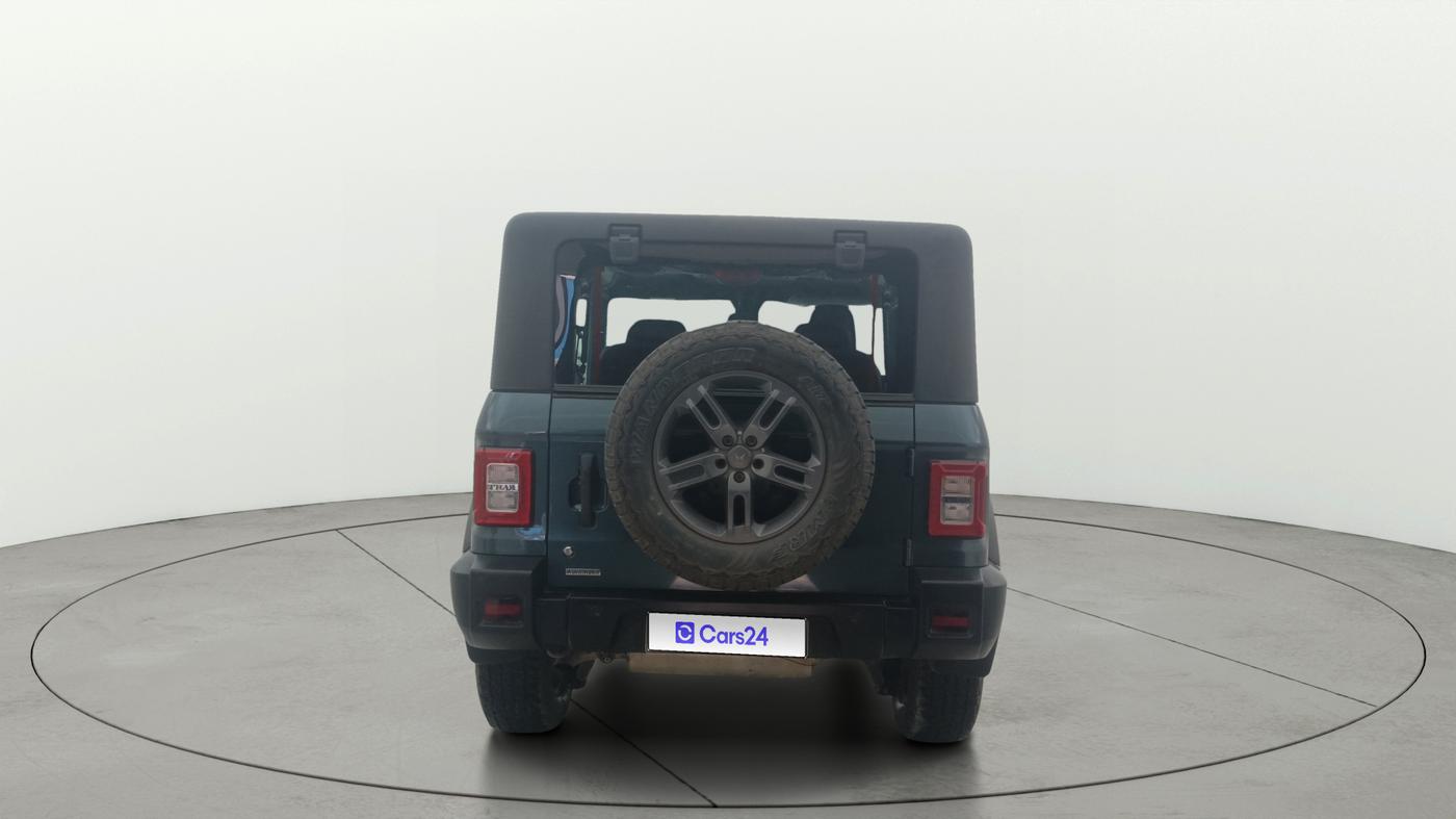 2024 Mahindra Thar LX P 2WD AT HT, Petrol, Automatic, 9,373 km, Back/Rear