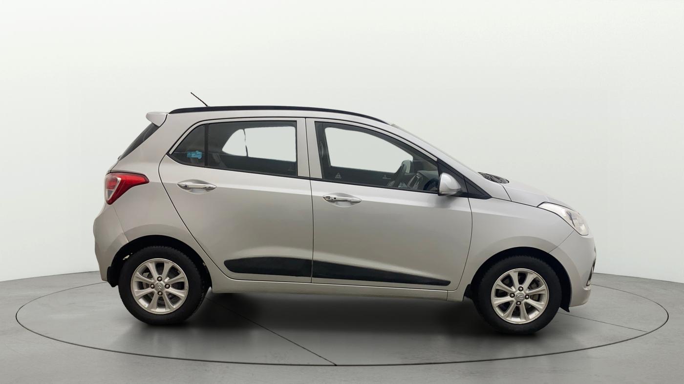 2014 Hyundai Grand i10 ASTA AT 1.2 KAPPA VTVT, Petrol, Automatic, 66,479 km, Right Side View