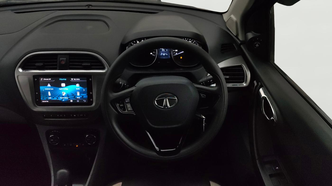2019 Tata TIGOR XZA PLUS PETROL, Petrol, Automatic, 26,820 km, Steering Wheel Close Up