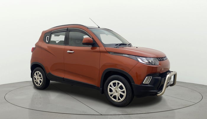 2016 Mahindra Kuv100 K6 6 STR, Petrol, Manual, 27,837 km, Right Front Diagonal